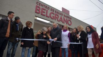 Se inauguraron las obras de renovación del Centro de Salud del B° Belgrano