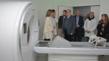Para Lunghi "con el nuevo tomógrafo seguimos consolidando una salud igualitaria"
